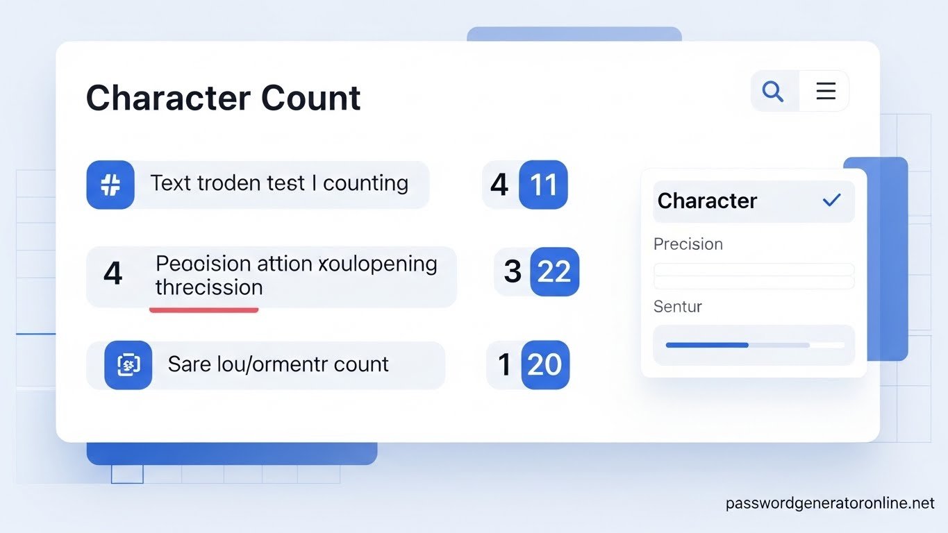 Online Character Count